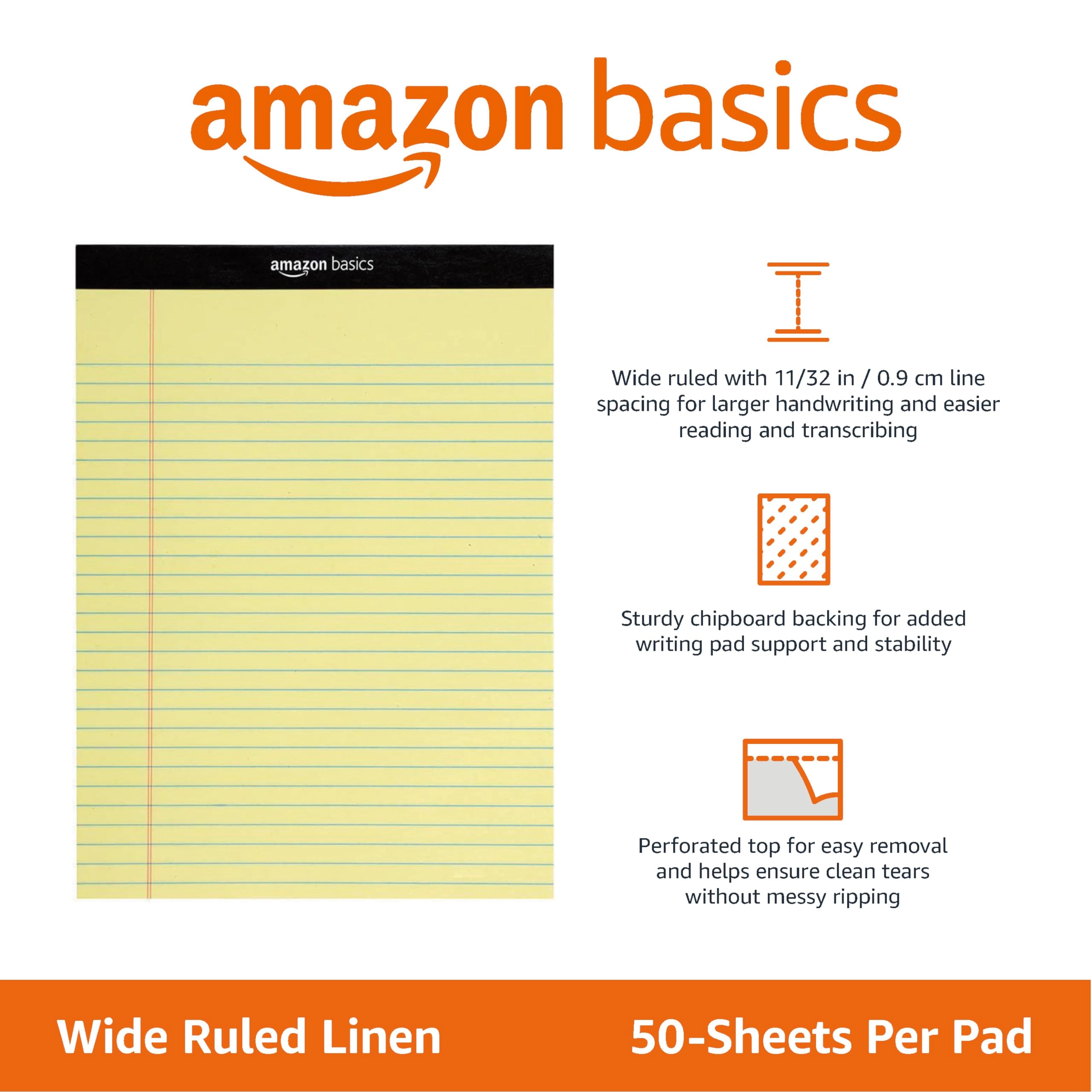 Letter Pad - Lined 50 Sheets 12 Pack
