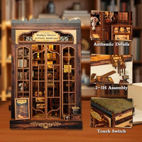 Private Bookcase - Retro Bookstore