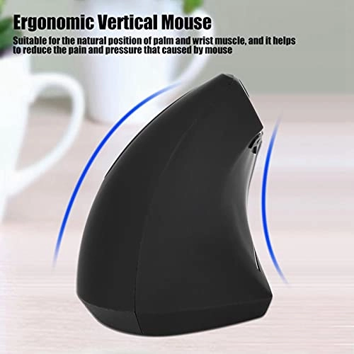 Ergonomic Left-Handed Mouse - USB