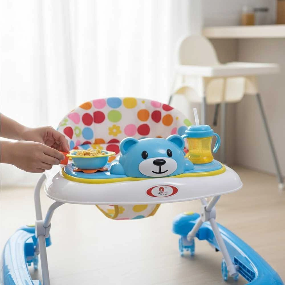 Baby Walker - With Wheels 3 Height Positions