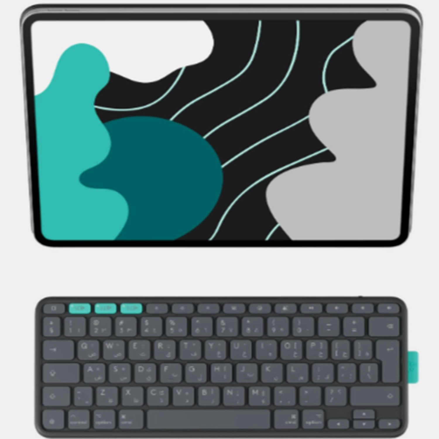 Keyboard Folio Case with Detachable Bluetooth Keyboard for iPad Pro 13-inch (M4) and iPad Air 13-inch (M2, M3)