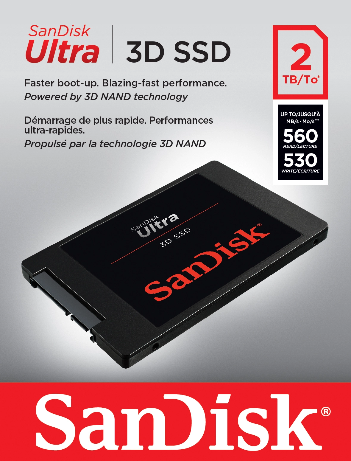 Ultra 3D SSD - 2TB 2.5"