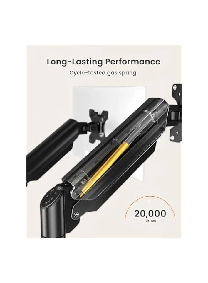 Dual Monitor Mount - 2 Monitors 32 inches 75mm or 100mm