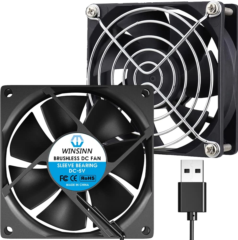 WINSINN DC USB Fan - 80mm