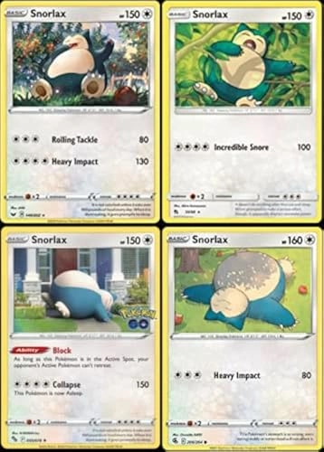 Snorlax Doll 175/182 - 4pcs