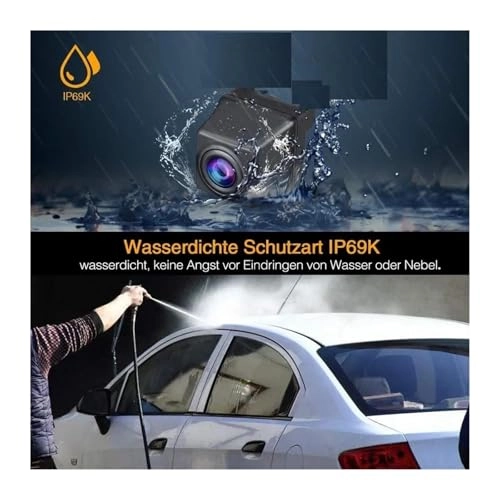 Reverse car rear view camera - Night vision Wired 720 x 540 pixels