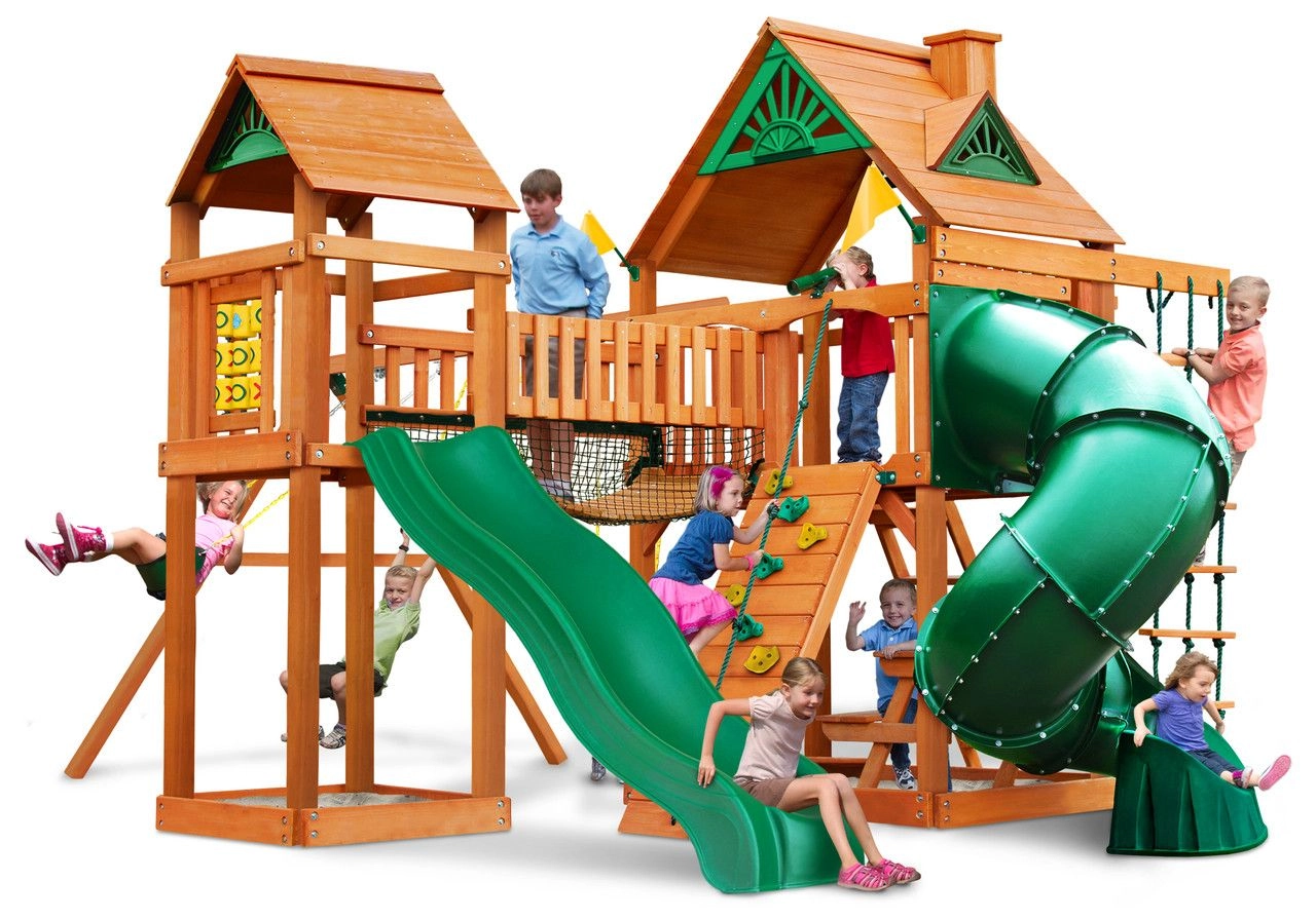 Play Nation ADELADE WILDERNESS GYM - Swing Set Treehouse Roof