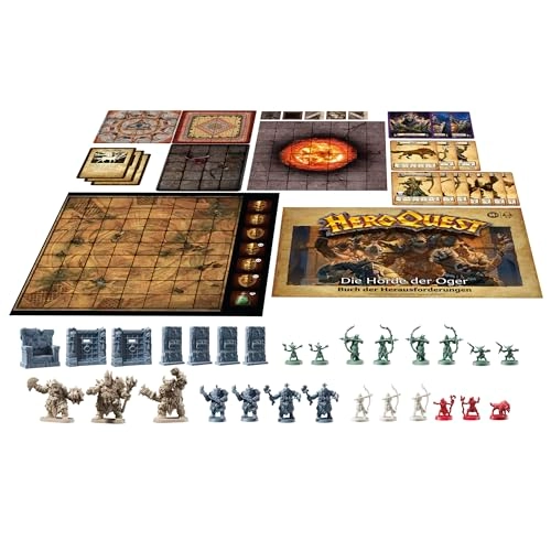 HeroQuest: The Horde of The Ogres Adventure Pack (German)