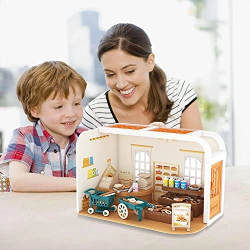 Miniature Dollhouse Kit - Children House 1:32