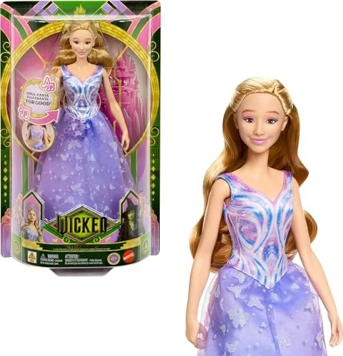 Glinda Doll - Singing Movie-Inspired Removable Outfit Ages 4+