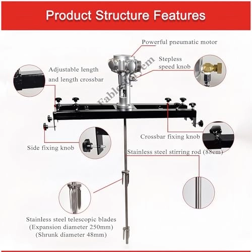 IBC Air Agitator - 1000 L 1/2 HP 3/4 HP 1 HP
