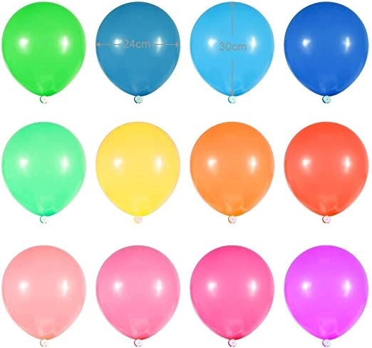 AMM Technology Birthday Party Balloons - 100 Pack Party