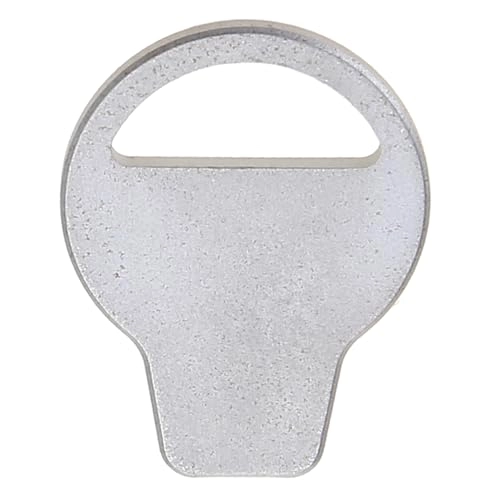 Photographer Round Flat Screw Wrench - Metal Silver 23x20mm