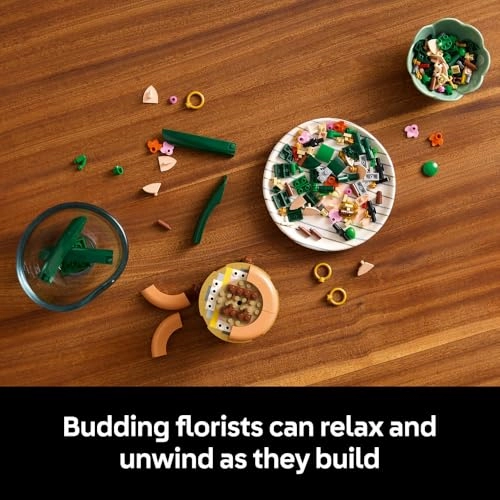 Botanicals Mini Orchid (10343) - Artificial Flowers Terracotta Pot