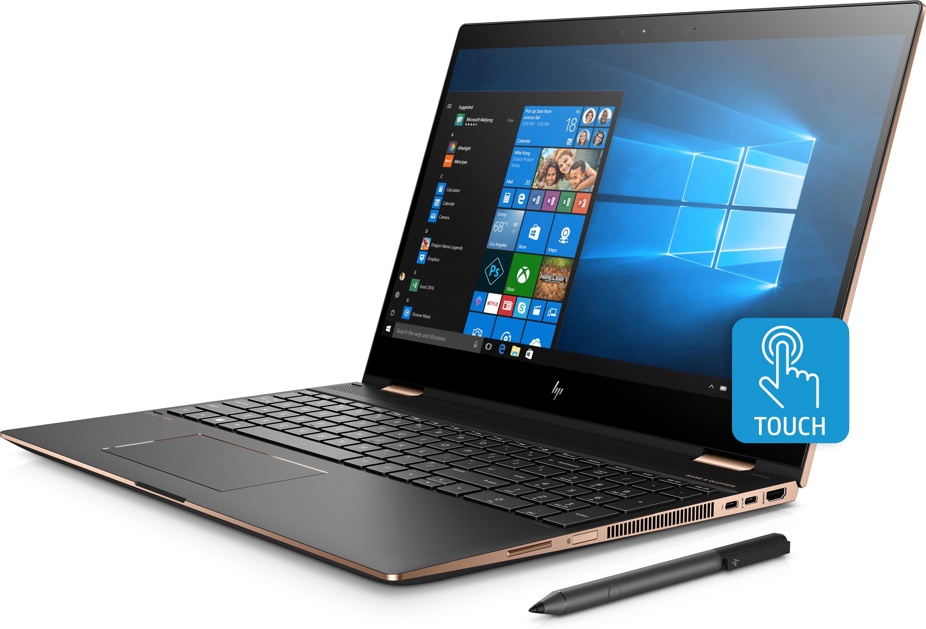 Spectre x360 - 15.6'' Core i7 16GB DDR4 512GB SSD