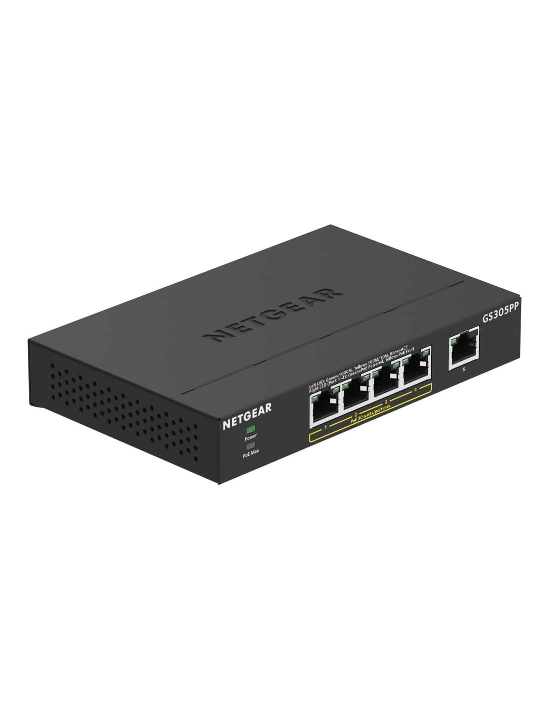 NETGEAR GS305PP - 5-ports