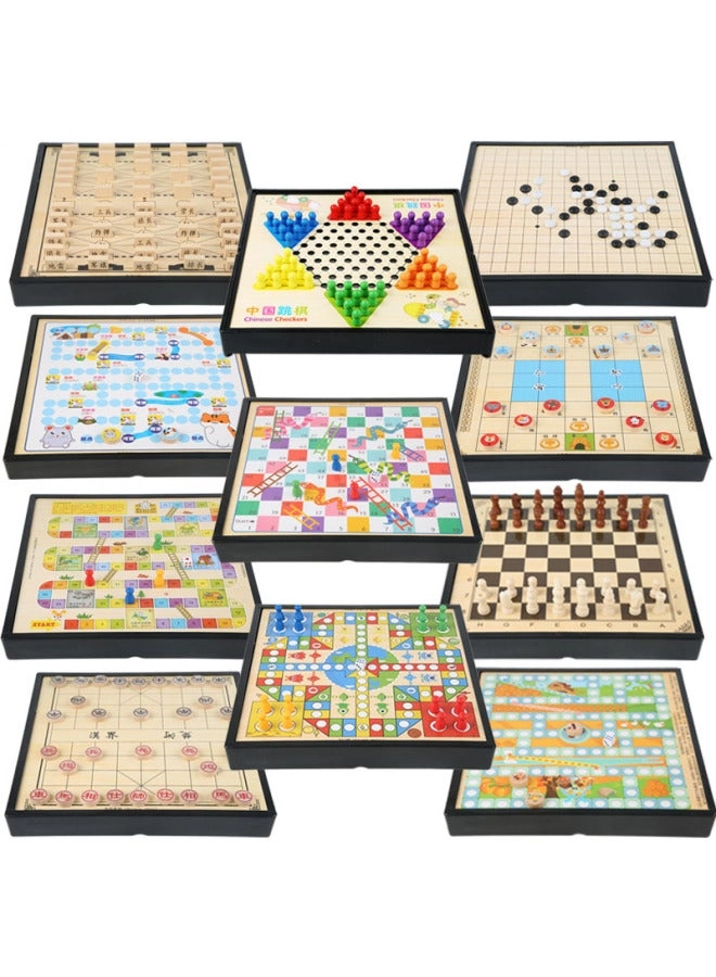 Flying Chess - Multi-functional Chessboard Four-in-one
