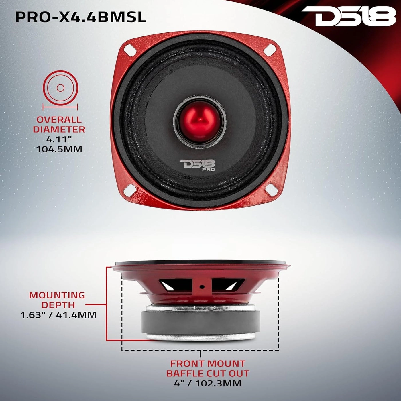 PRO-X4M - 4 Inches Surround Sound