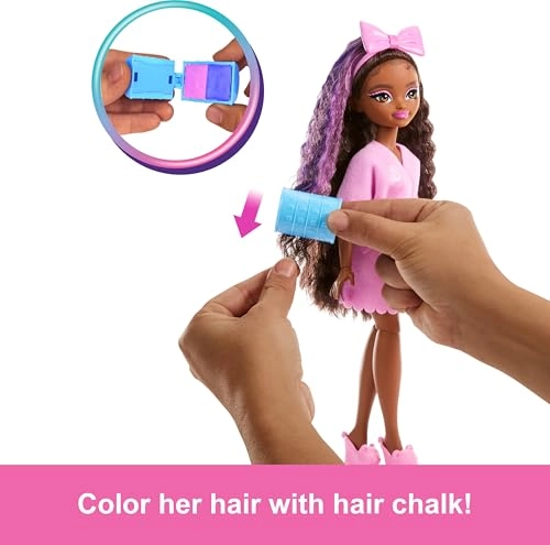 Brooklyn Fashion Doll - Stylized Hair Surprise Hair Accessories 15+ Looks Ages 4+