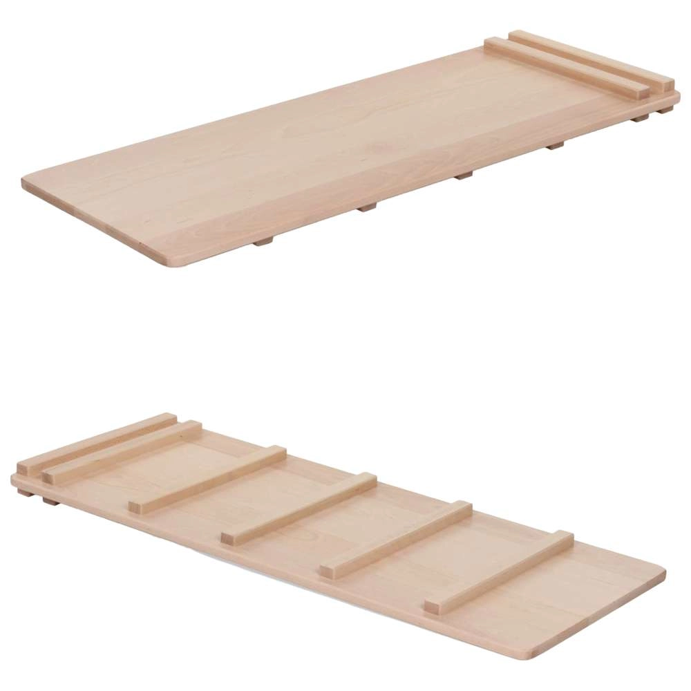 Babybay Littlefoot Climbing Ladder & Slide - 2-In-1 Natural Varnished