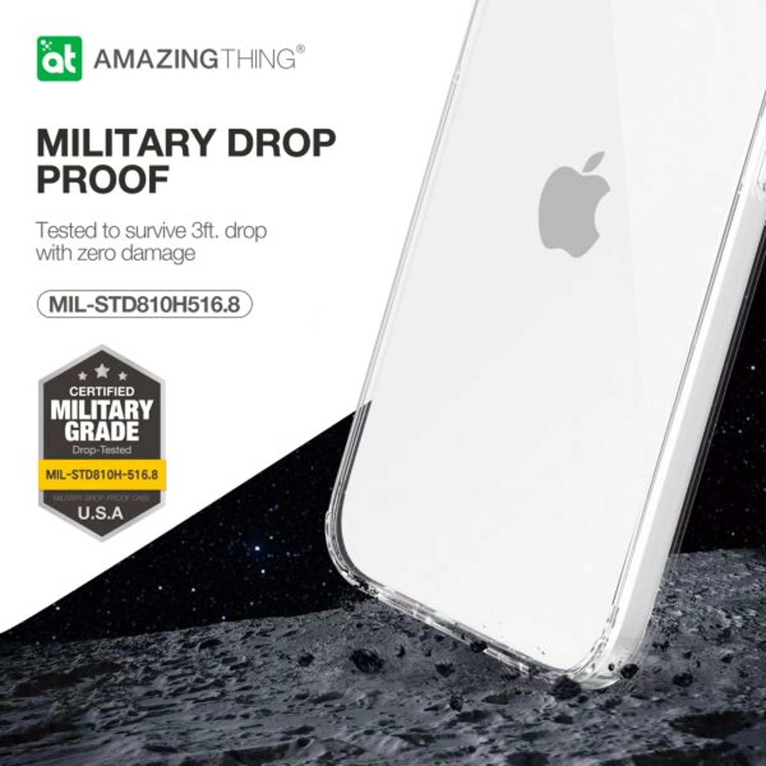 Minimal Outer Drop Proof Case for iPhone 12 Pro