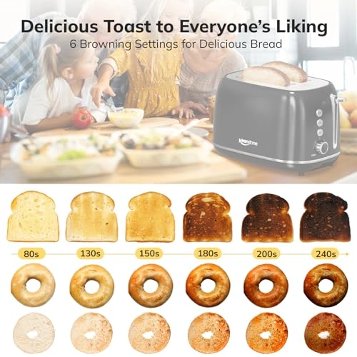 Smart Touch Screen Toaster - 2 Slice