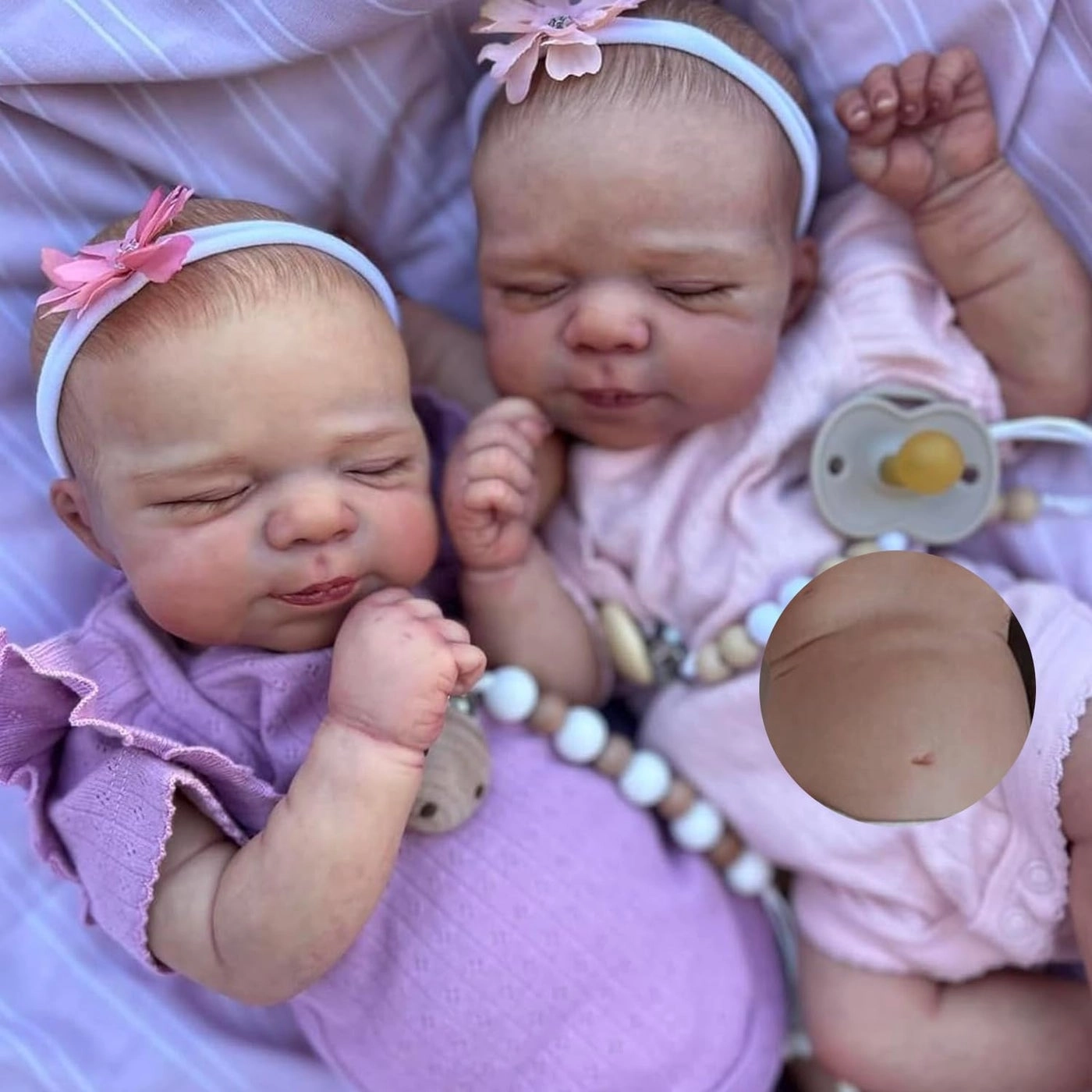 Reborn Baby Doll - 18 in Full Silicone