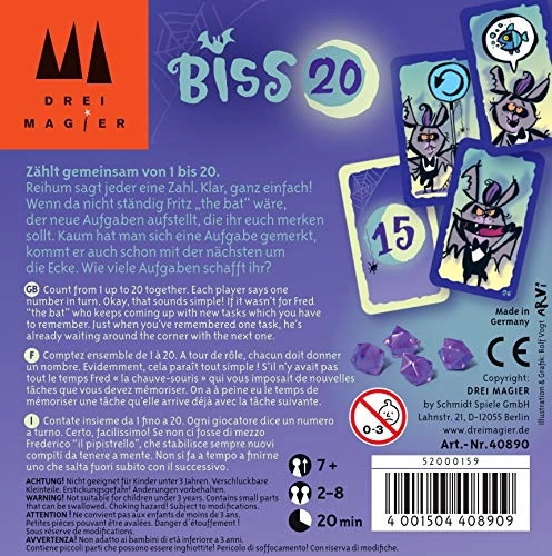 Biss 20: Three Magicians - Card Game