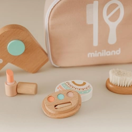 DOLL WOODEN BEAUTY SET - 7 pcs (94064)