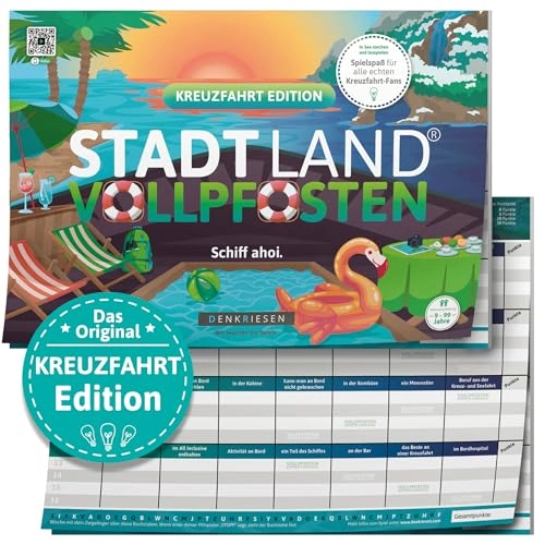 Stadt Land Vollpfosten: Cruise Edition