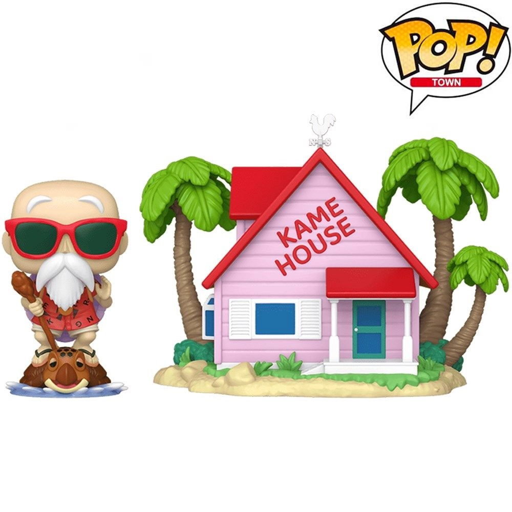 Master Roshi + Pop! Town Kame House - Dragon Ball