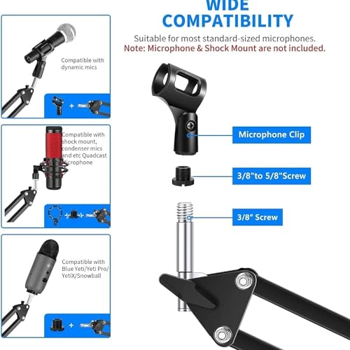 Dynamic Condenser Microphone Kit XLR Microphone