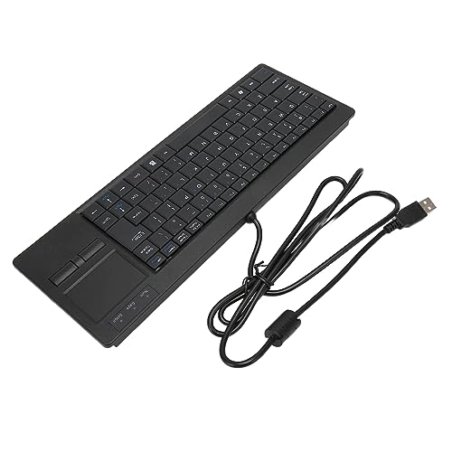 Mini Wired Keyboard with Touchpad