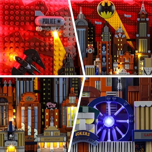 Light Kit for LEGO 76271 The Animated Series Gotham City
