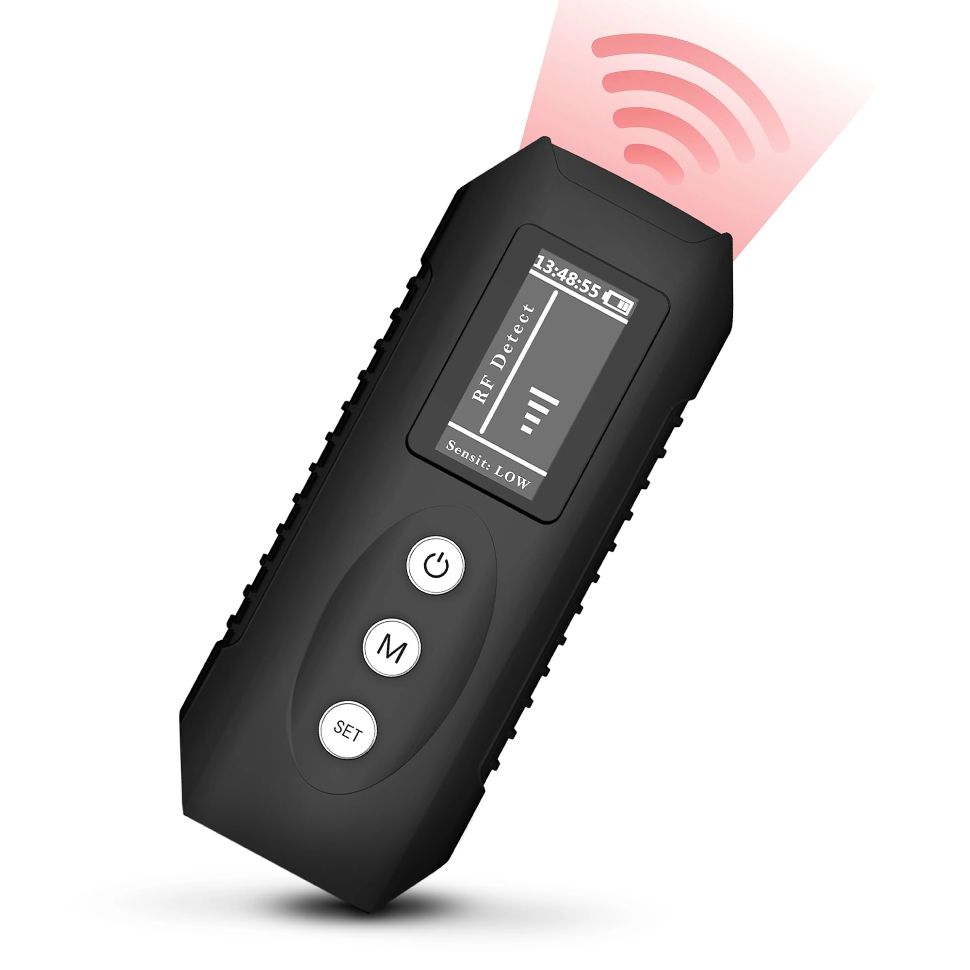 Hidden Camera Detector - RF Signal Scanner 0-15m 9 Levels Sensitivity