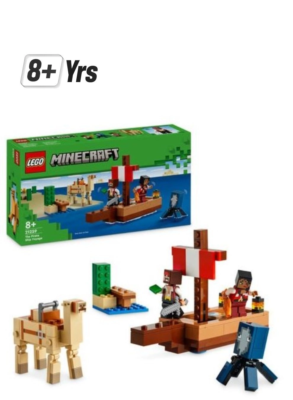 Minecraft The Pirate Ship Voyage (21259)