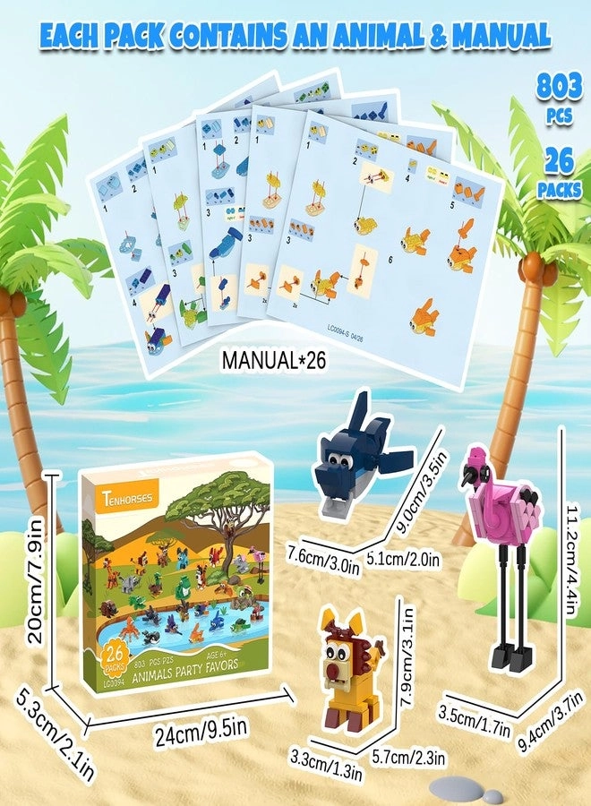 Party Favors for Kids Building Set - 803 pcs