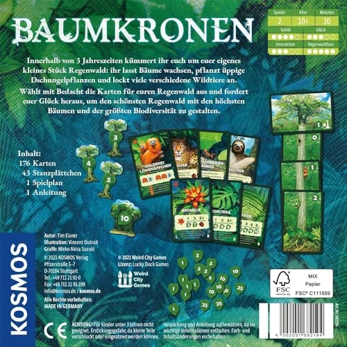 Baumkronen - Card Game (German)