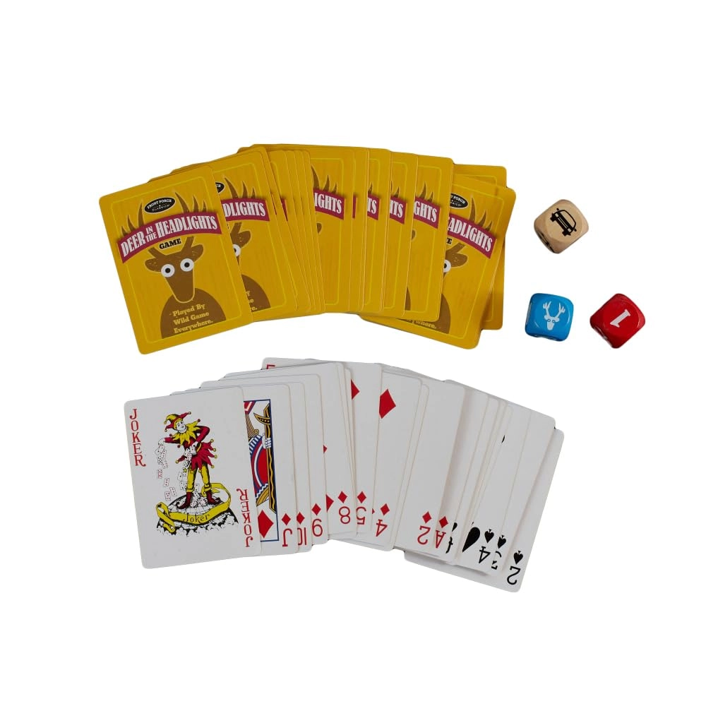 Deer In The Headlights: The Card & Dice Game