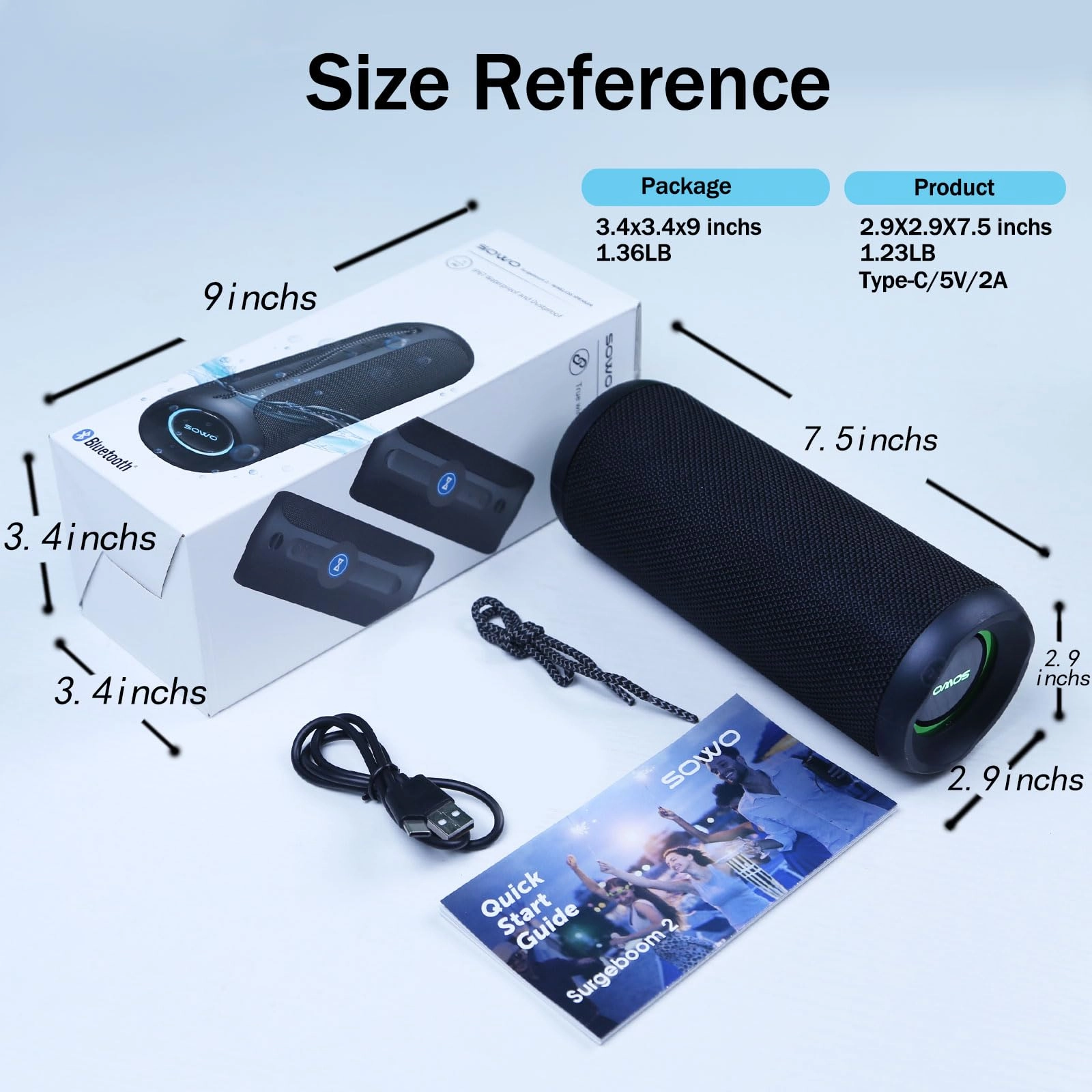 Wireless Portable Speaker - 25W