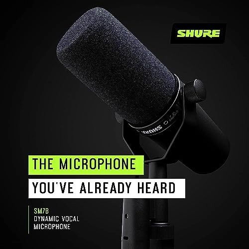 SM7B + MVX2U USB Microphone
