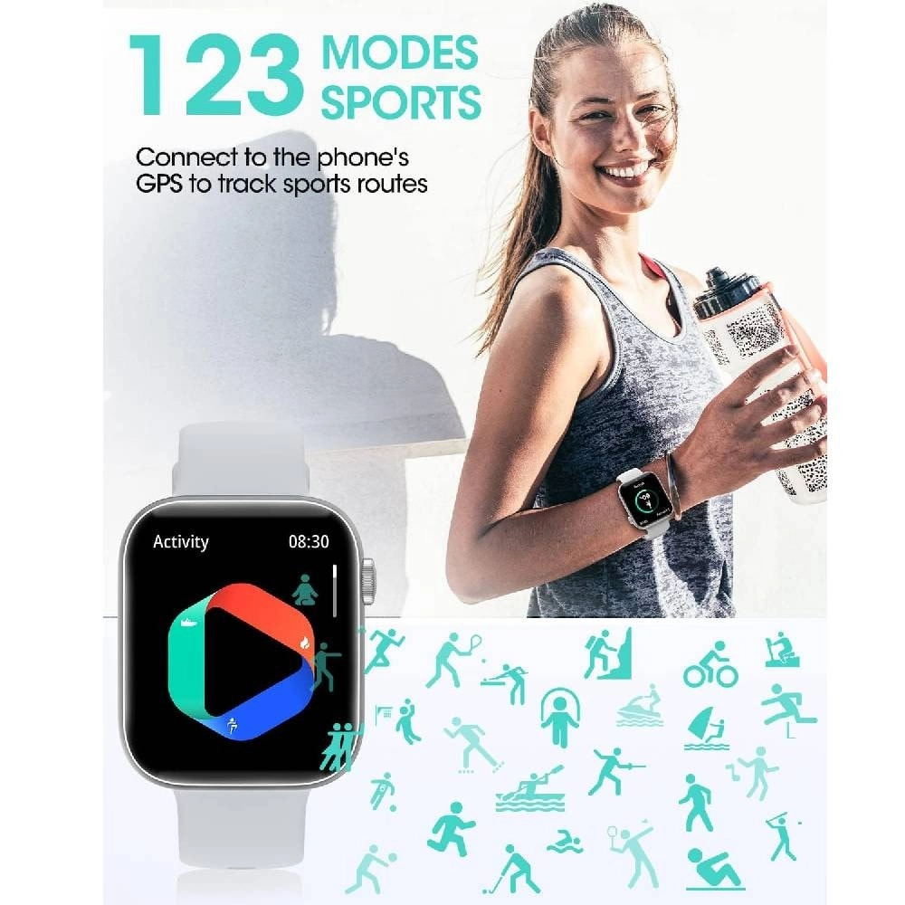 Smart Watch Answer - Black IPS 4–7 Days