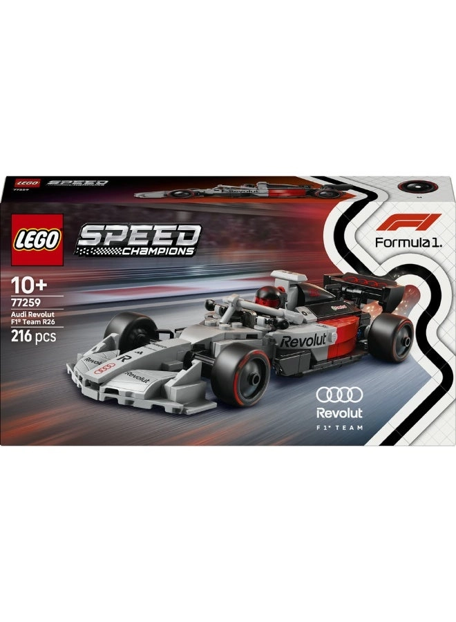 Speed Champions Audi Revolut F1 Team R26 Race Car (77259)