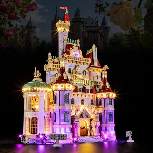 Light Kit for LEGO Beauty and The Beast Castle 43263 - Plastic Beauty and The Beast 1