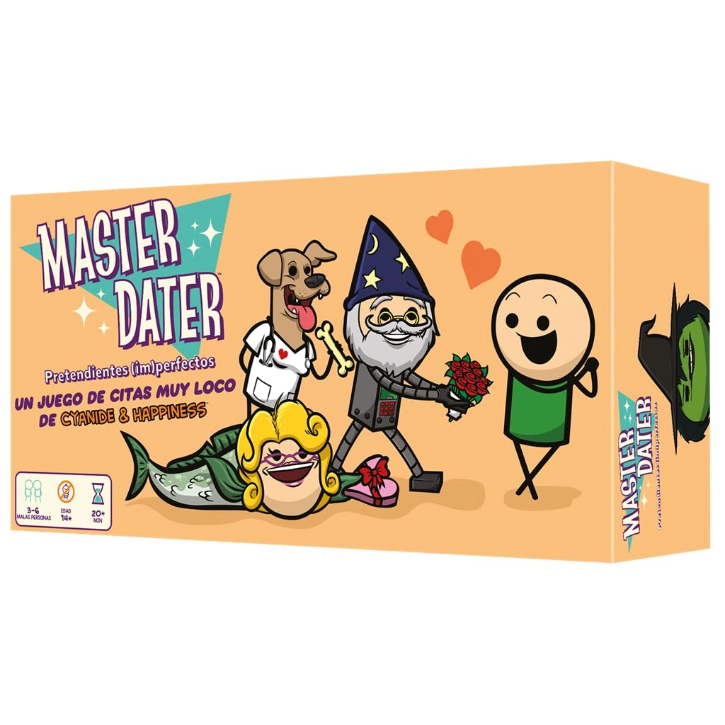 Asmodee Master Dater - Card Game (Spanish)