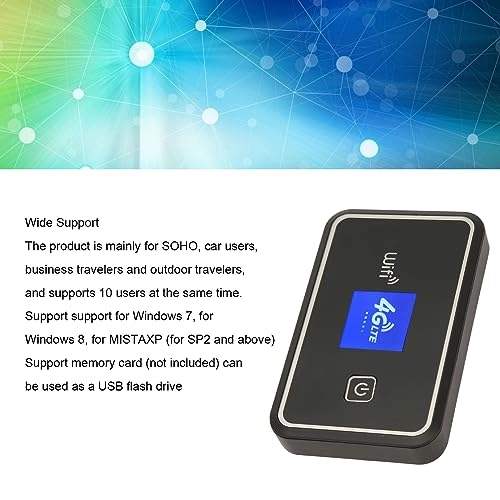 Mobile WiFi Hotspot - 4G LTE 802.11 b g n 150Mbps