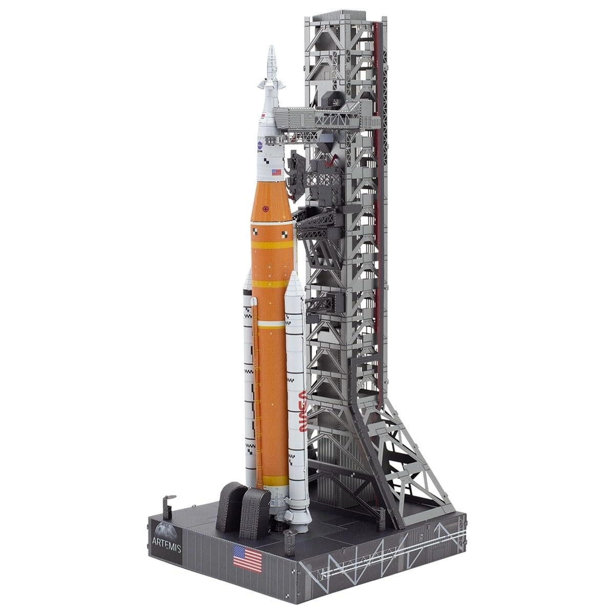 Fascinations Artemis Moon Rocket - 1:522 Scale 3D Metal Model Kit