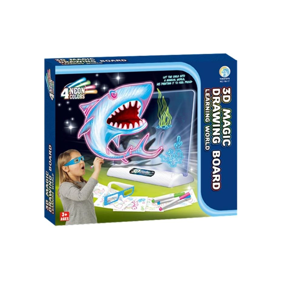 Jawda 3D Magic Drawing Board - 3 +
