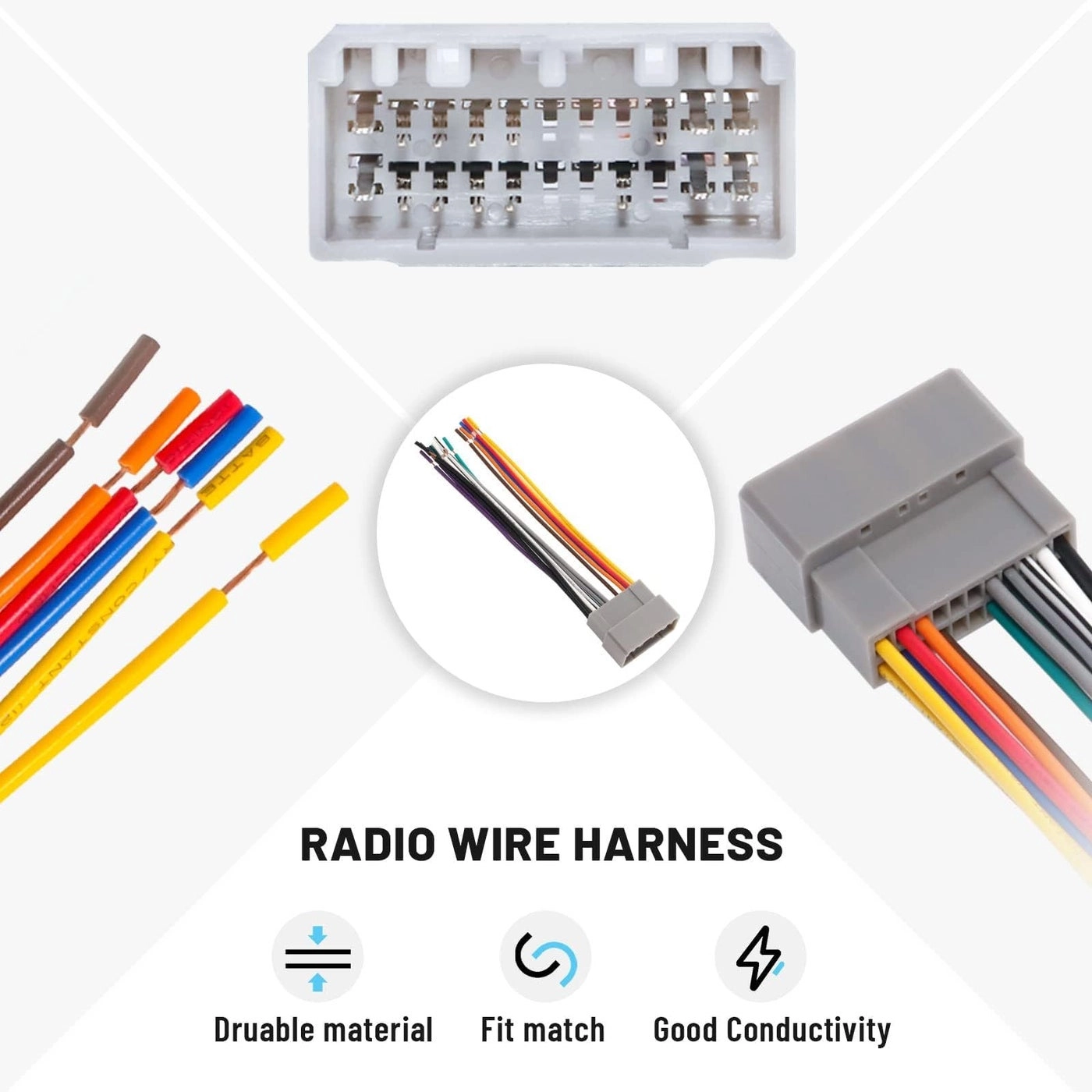 Car Stereo Wire Harness - Dodge Chrysler Jeep