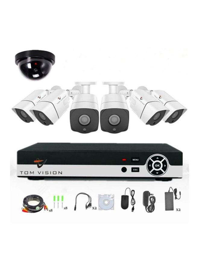 8CH-Wifi-NVR + Bullet Camera - 8 8 channels 2 MP